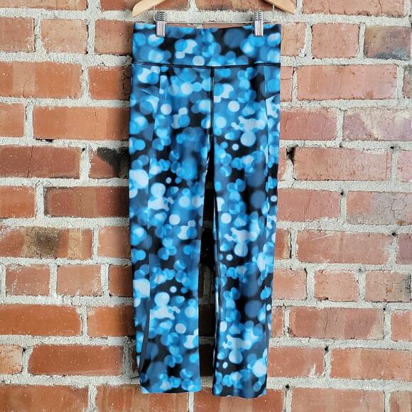 Sweaty Betty x ModelFIT yoga leggings blue fuzzy bubble print XS - Picture 2 of 8